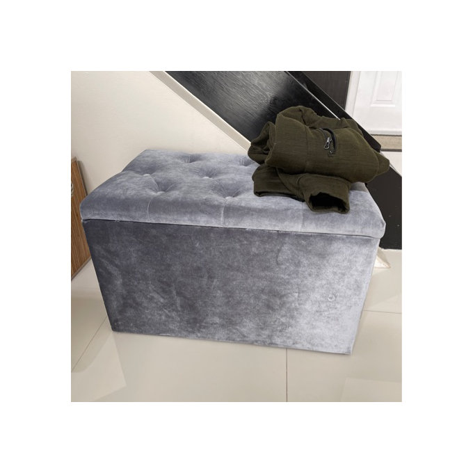 BENさま専用 Zipcode Design™ Hamman Upholstered Flip Top Storage Bench